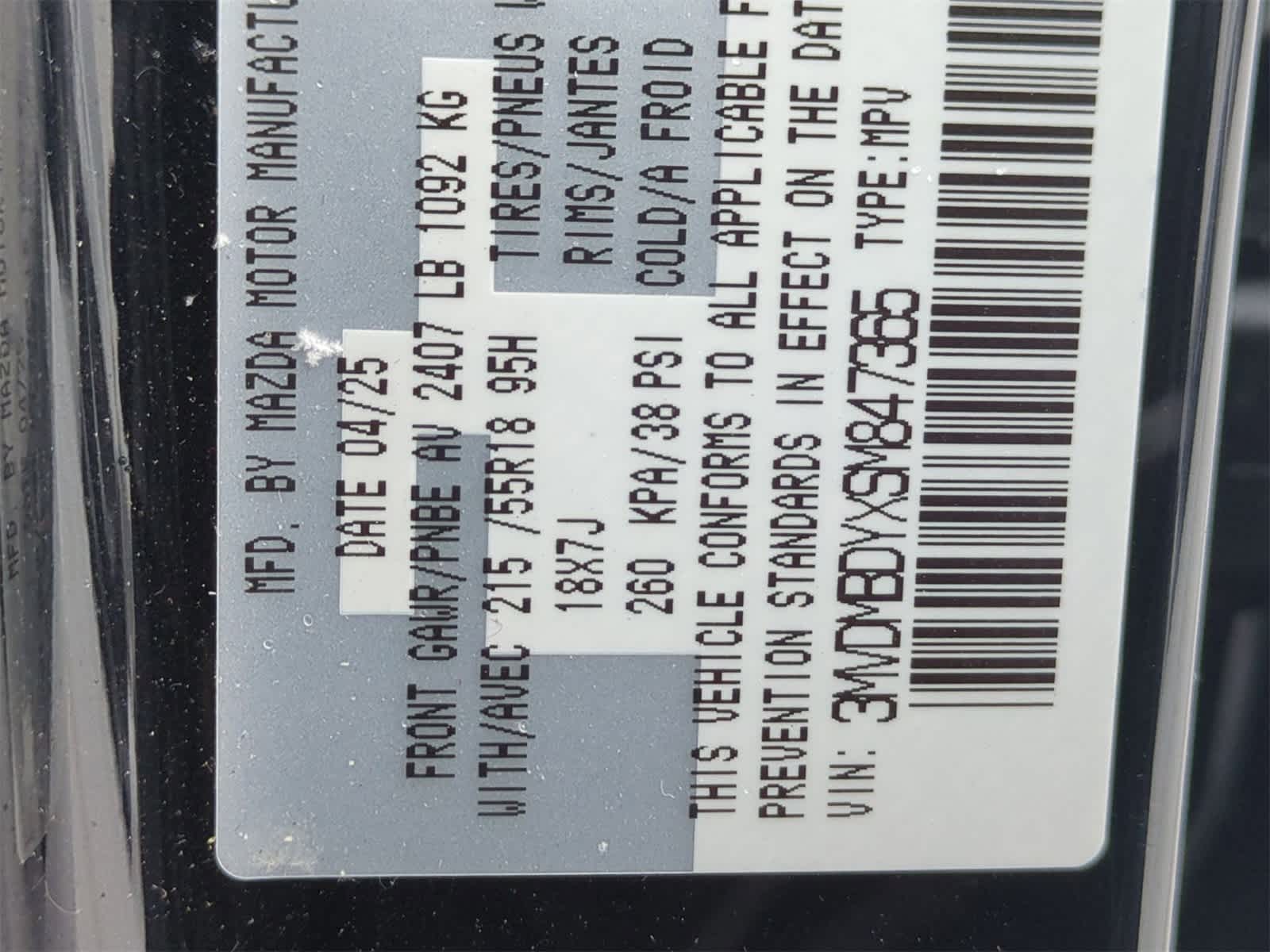 Thumbnail: 2025 Mazda CX-30 - 36