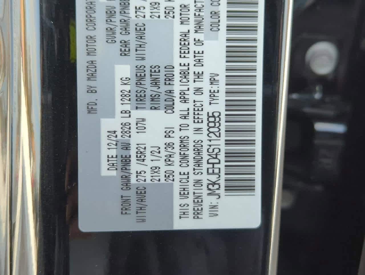 Thumbnail: 2025 Mazda CX-70 - 38