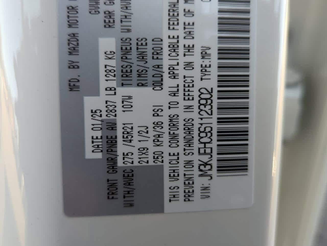 Thumbnail: 2025 Mazda CX-70 - 34