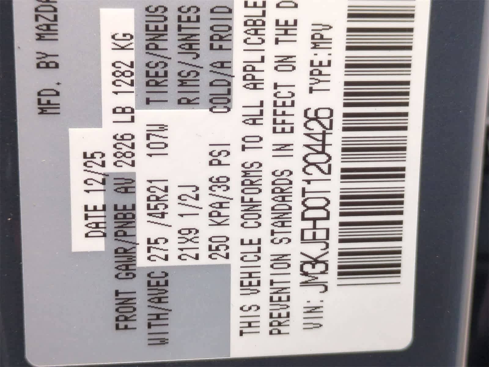 Thumbnail: 2026 Mazda CX-70 - 36