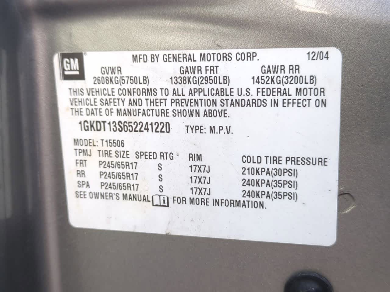 Thumbnail: 2005 GMC Envoy - 35
