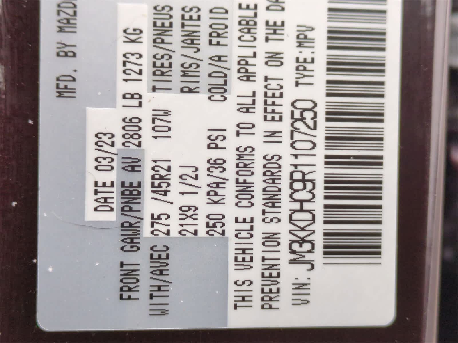 Thumbnail: 2024 Mazda CX-90 - 38