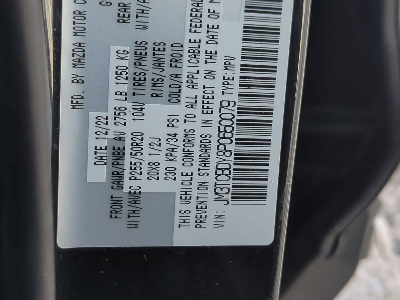 Thumbnail: 2023 Mazda CX-9 - 36