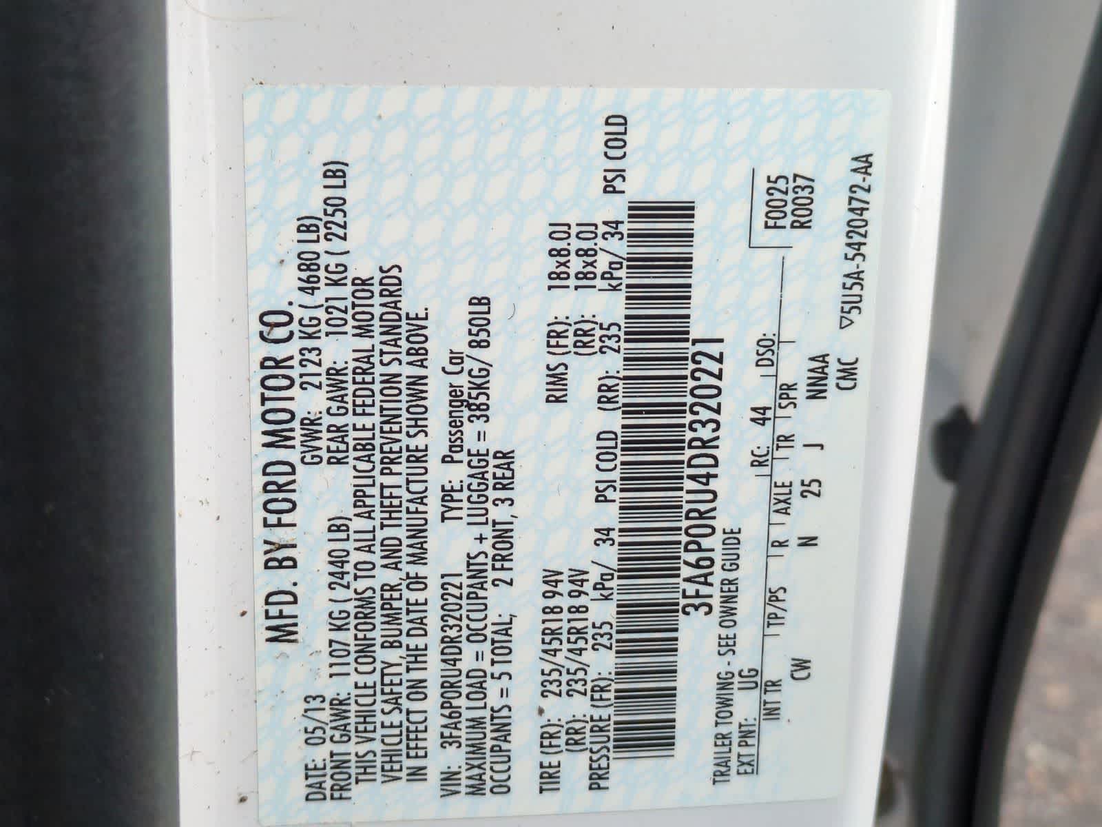 Thumbnail: 2013 Ford Fusion - 34