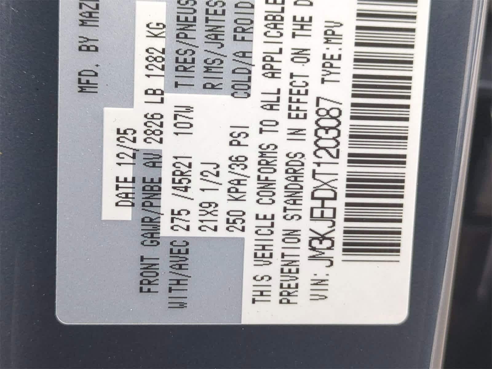 Thumbnail: 2026 Mazda CX-70 - 36