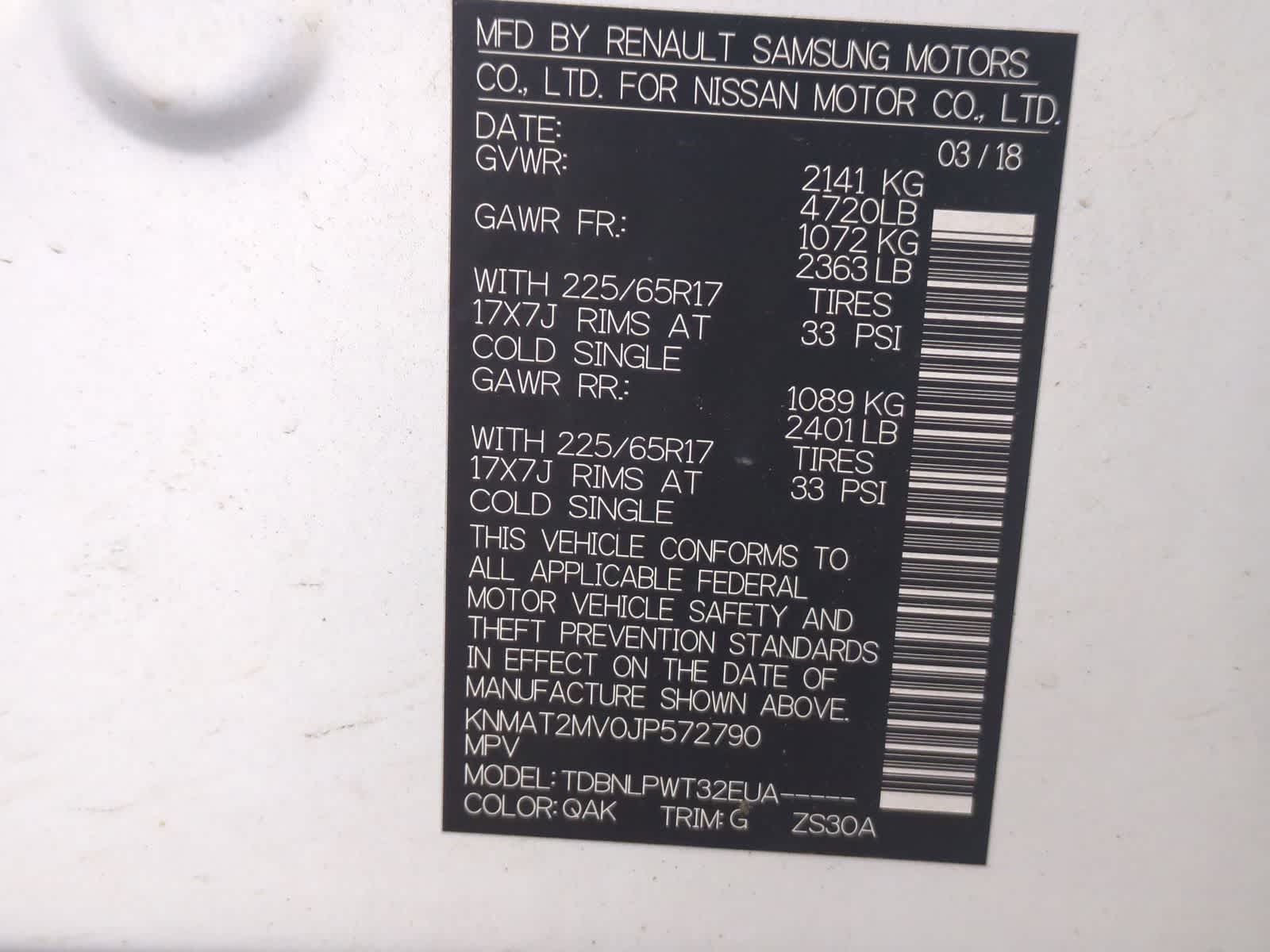 Thumbnail: 2018 Nissan Rogue - 33