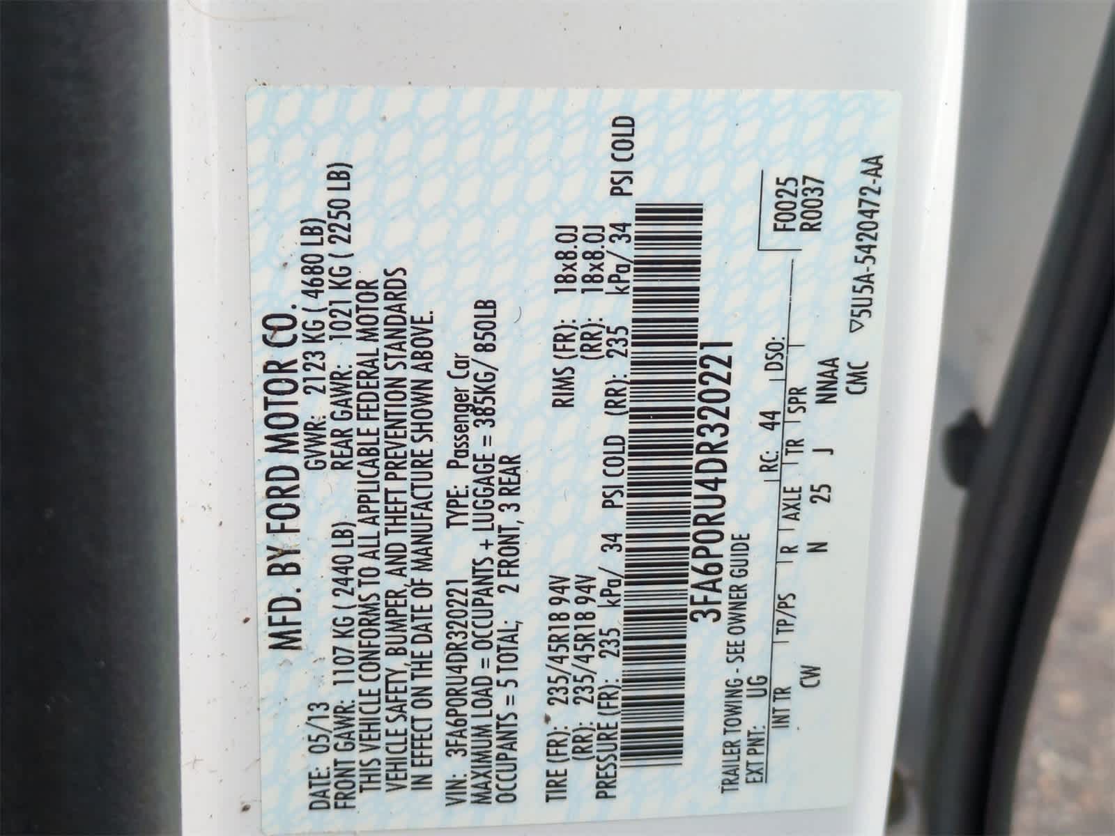 Thumbnail: 2013 Ford Fusion - 34