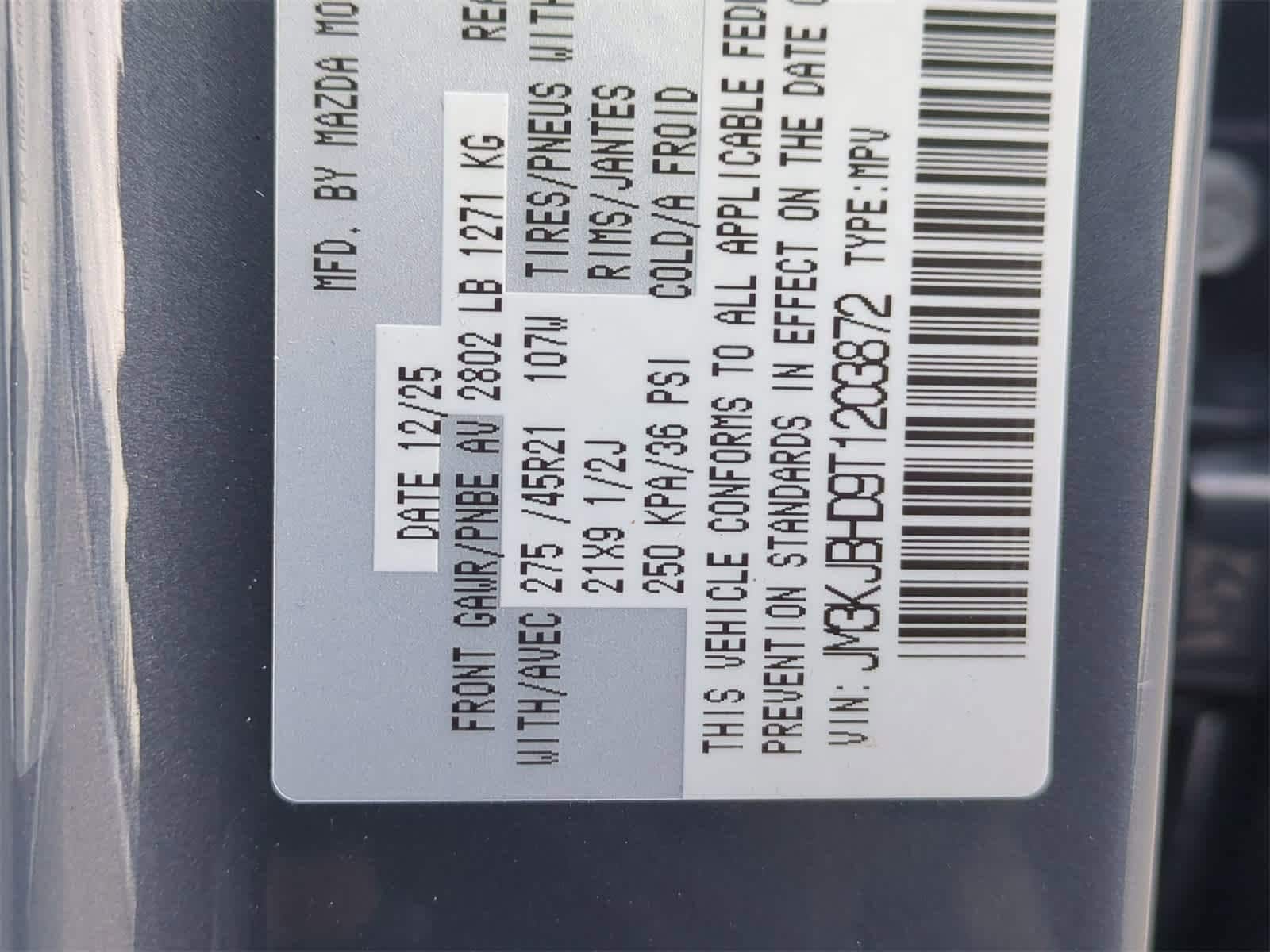 Thumbnail: 2026 Mazda CX-70 - 34