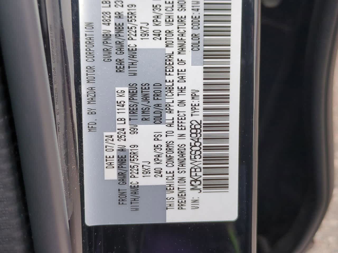 2025 Mazda CX-5 Turbo Signature 35