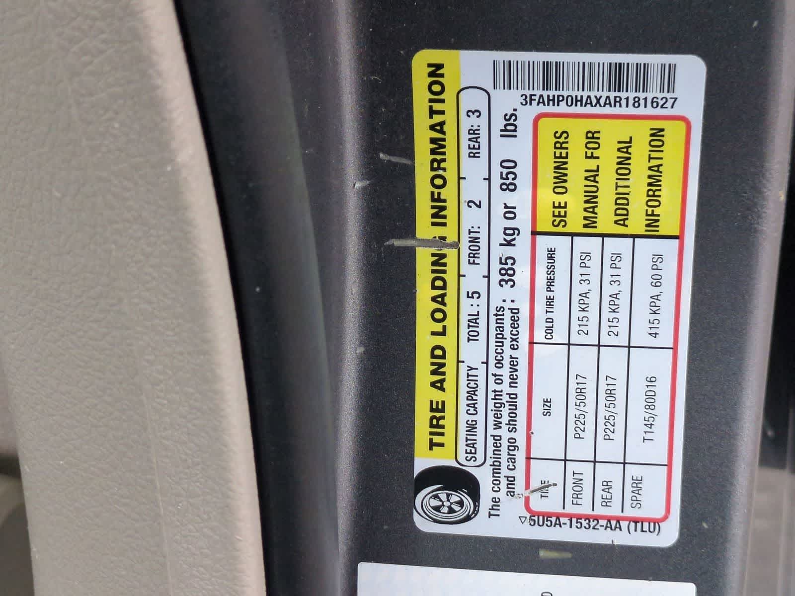 Thumbnail: 2010 Ford Fusion - 20