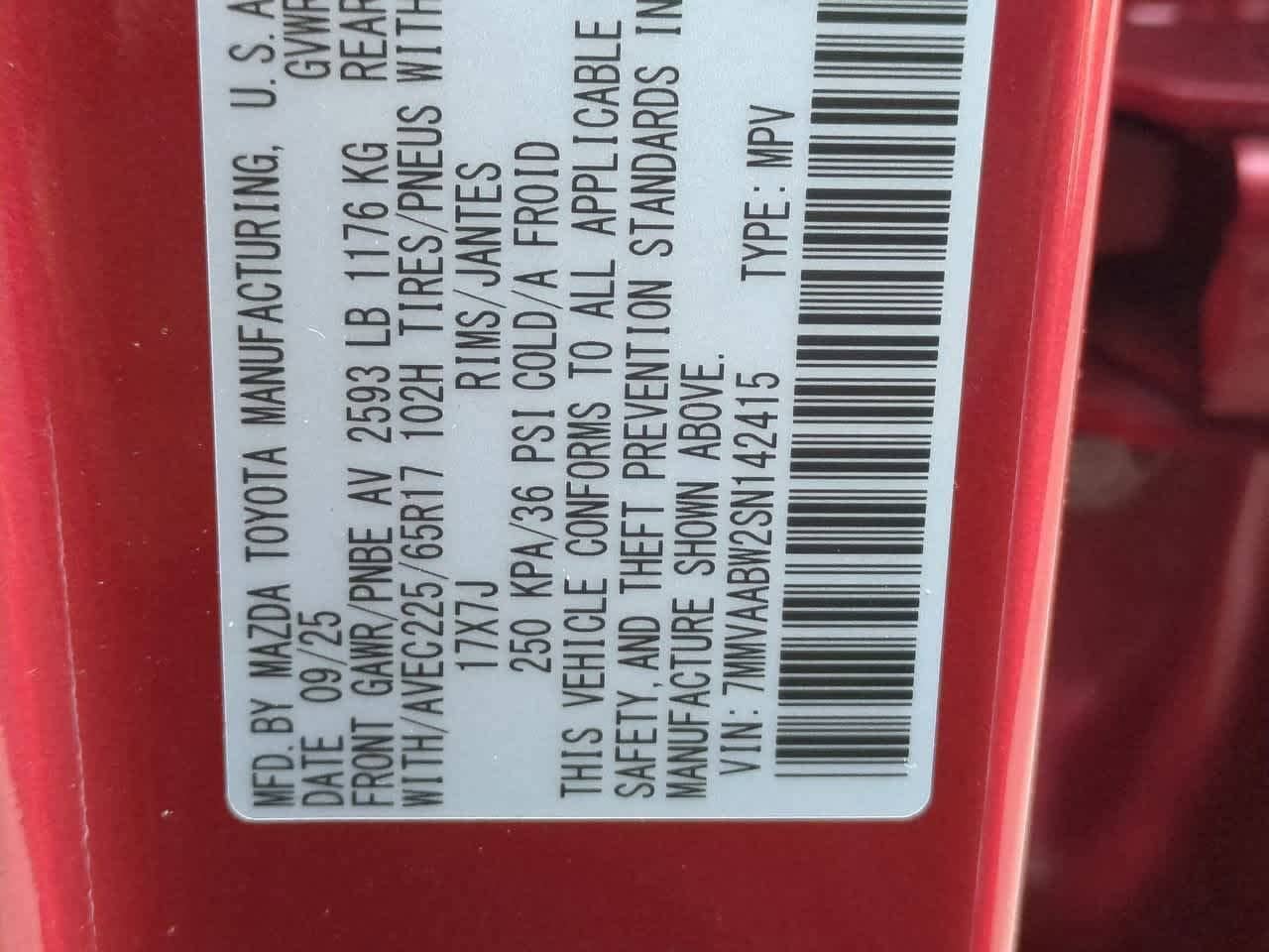 Thumbnail: 2025 Mazda CX-50 - 33