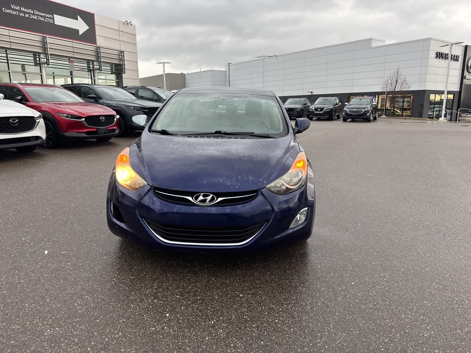 Used 2013 Hyundai Elantra GLS with VIN 5NPDH4AEXDH325694 for sale in Troy, MI