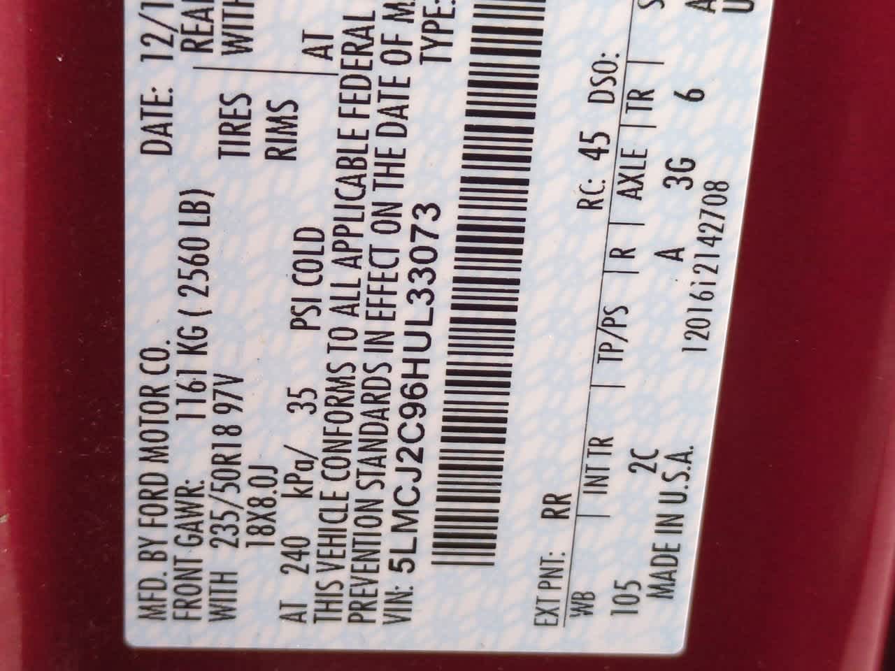 Thumbnail: 2017 Lincoln MKC - 33