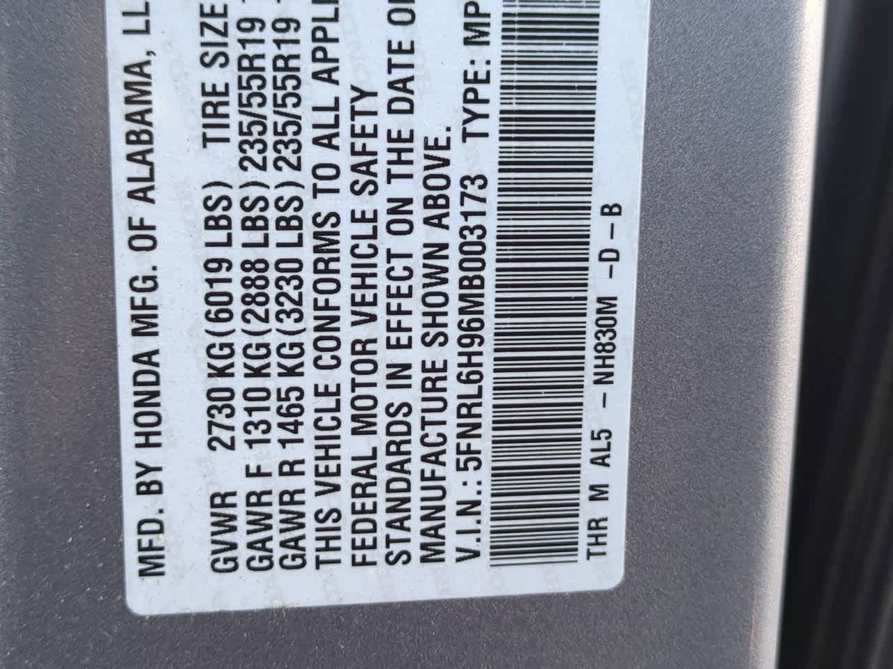 Thumbnail: 2021 Honda Odyssey - 36