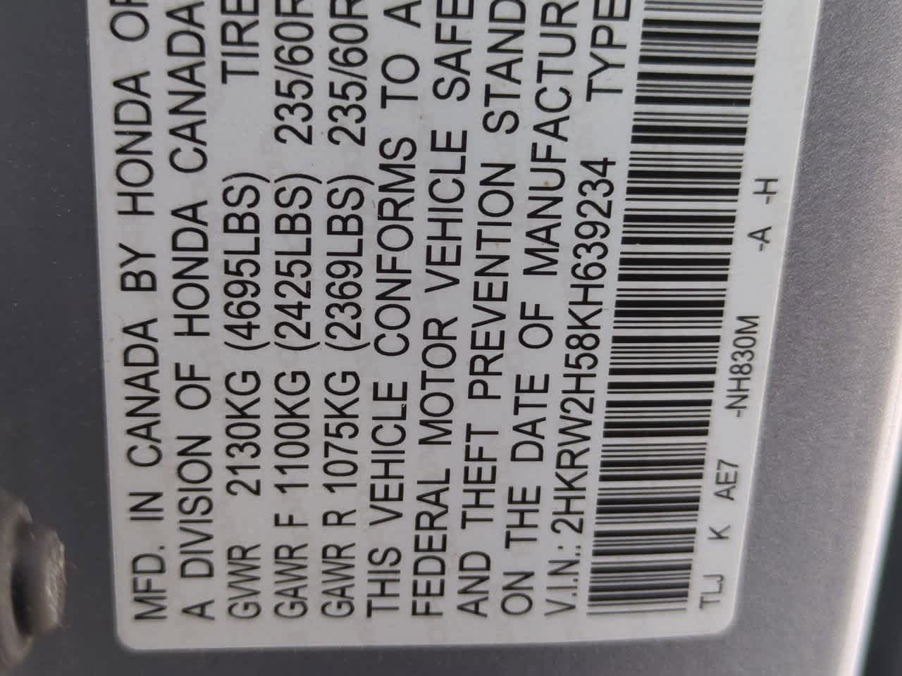 Thumbnail: 2019 Honda CR-V - 36