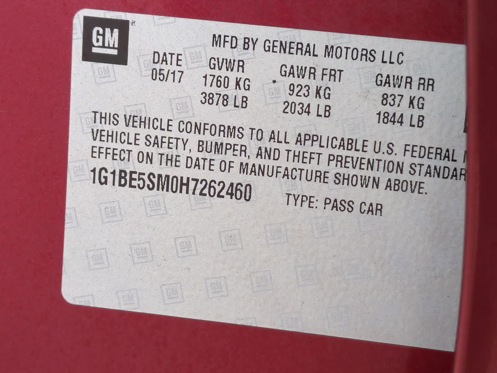 Thumbnail: 2017 Chevrolet Cruze - 36