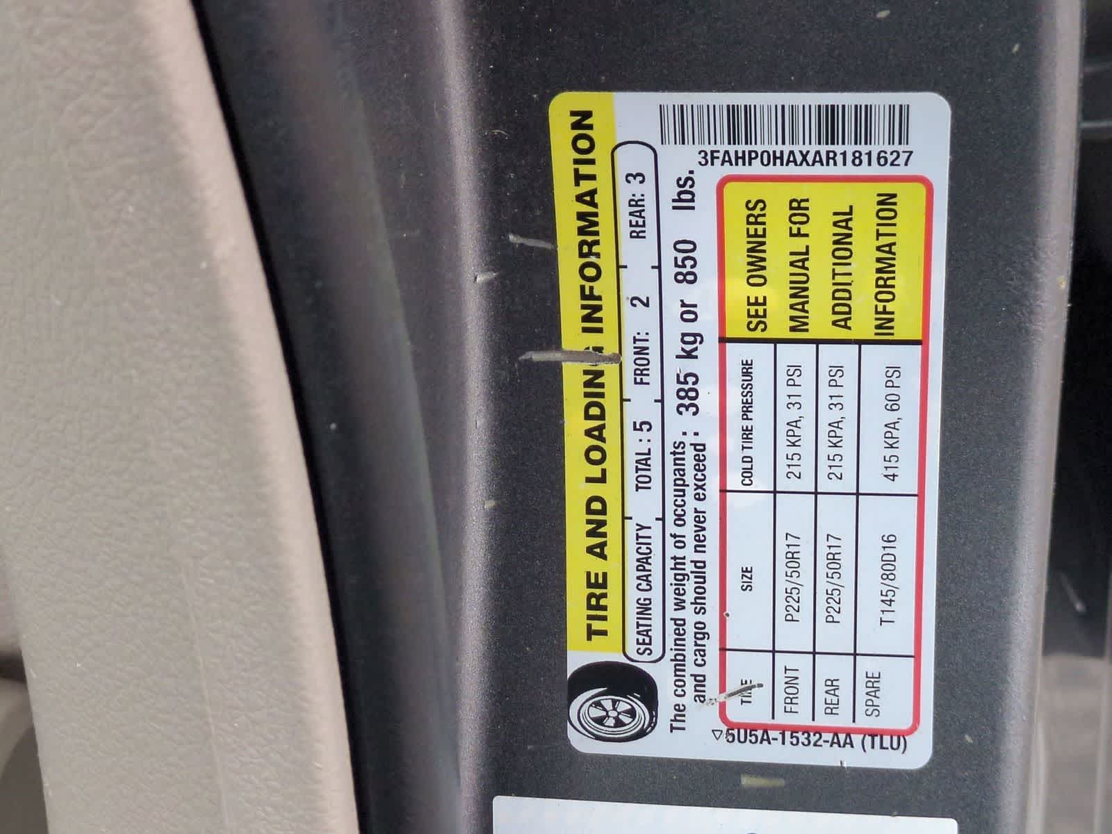 Thumbnail: 2010 Ford Fusion - 34