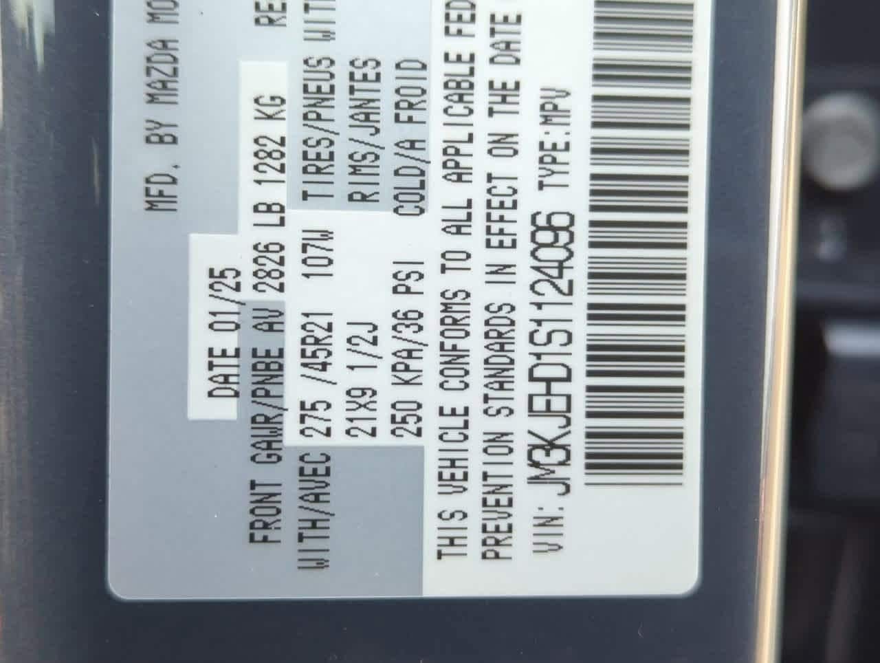 Thumbnail: 2025 Mazda CX-70 - 35