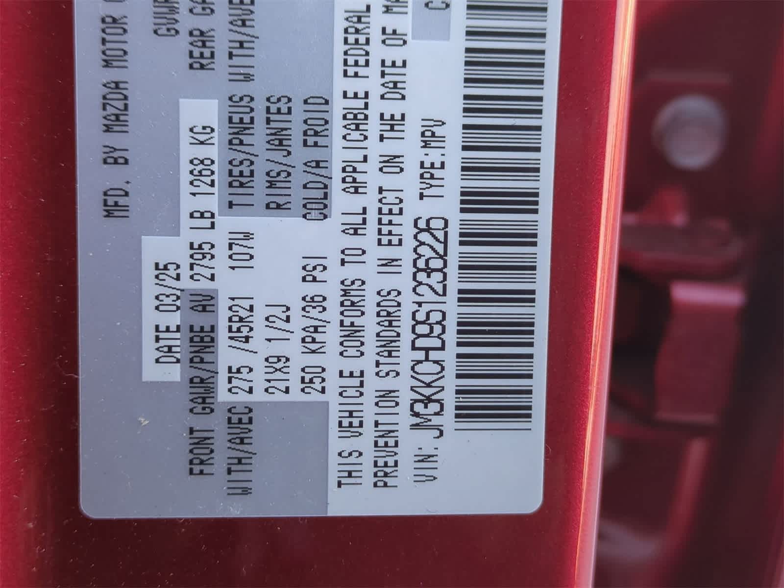 Thumbnail: 2025 Mazda CX-90 - 39