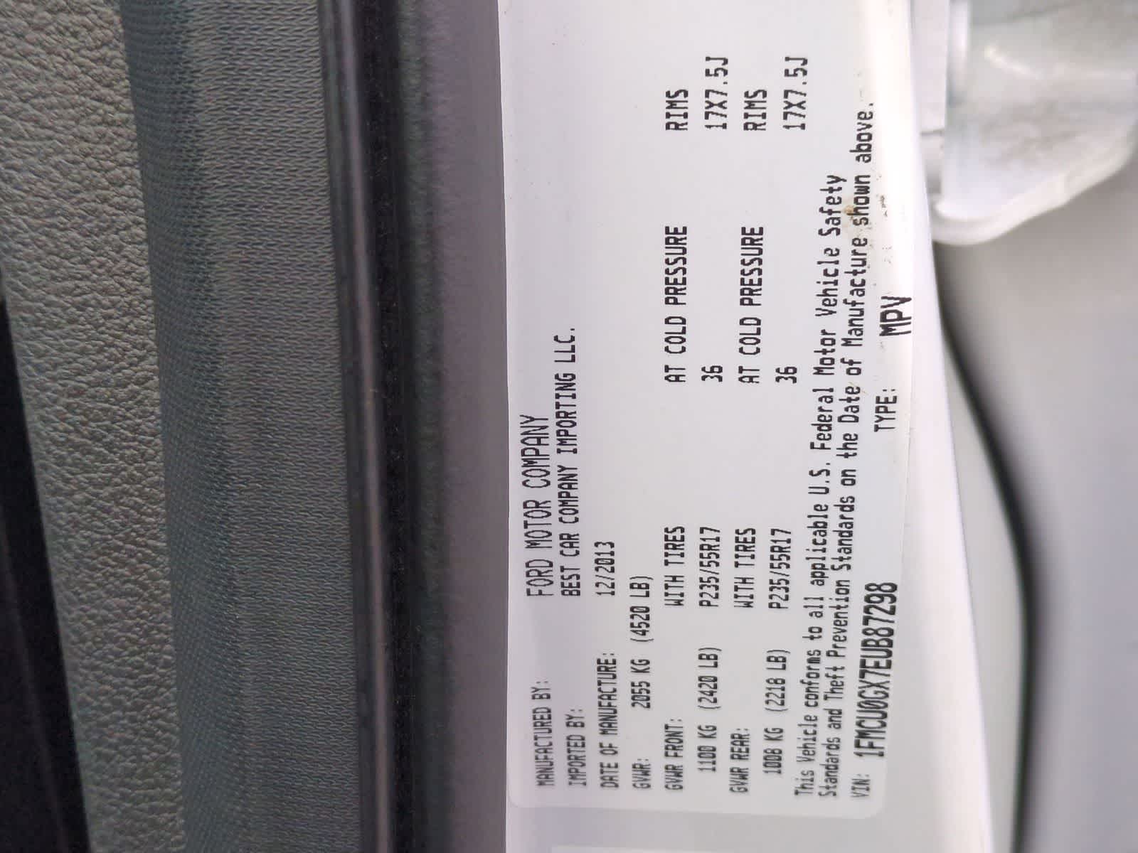 Thumbnail: 2014 Ford Escape - 35