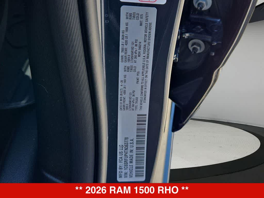 Thumbnail: 2026 RAM 1500 - 36