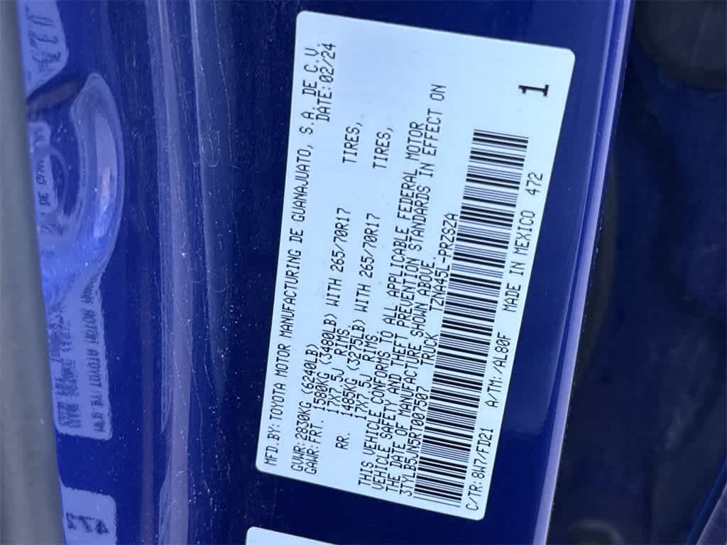 Thumbnail: 2024 Toyota Tacoma - 25