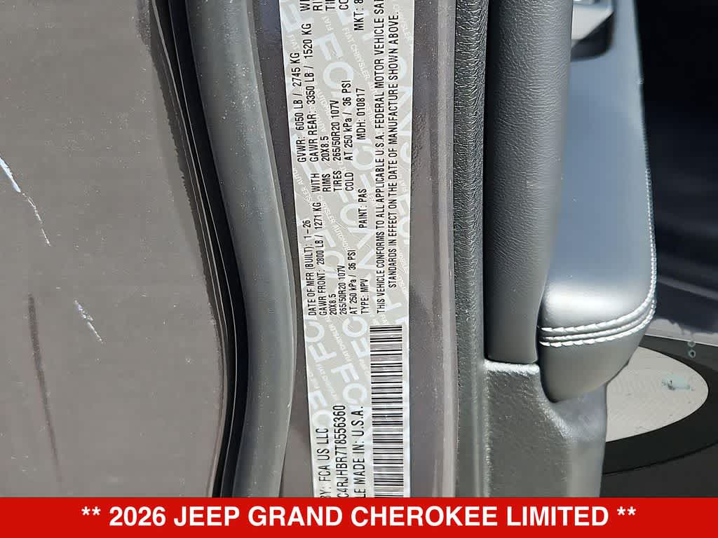 Thumbnail: 2026 Jeep Grand Cherokee - 37