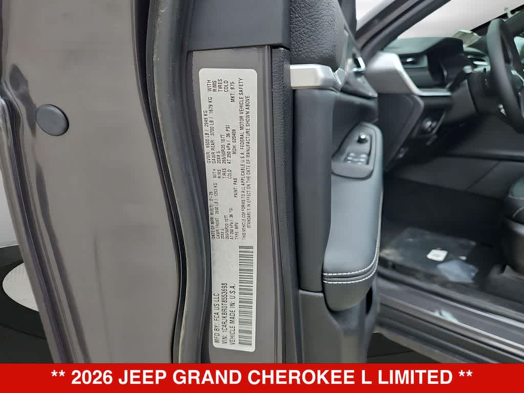 Thumbnail: 2026 Jeep Grand Cherokee L - 36