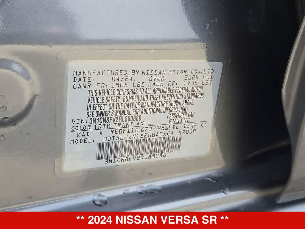 Thumbnail: 2024 Nissan Versa - 36