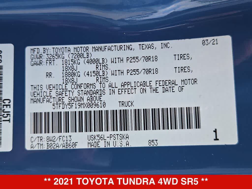 Thumbnail: 2021 Toyota Tundra - 33