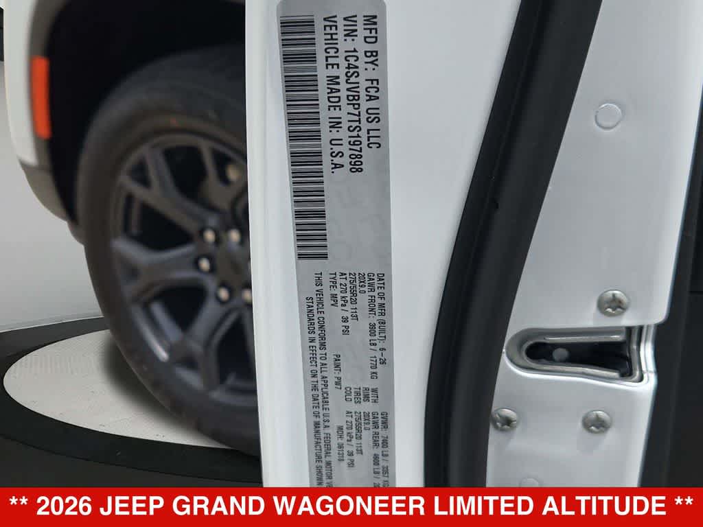 Thumbnail: 2026 Jeep Grand Wagoneer - 36