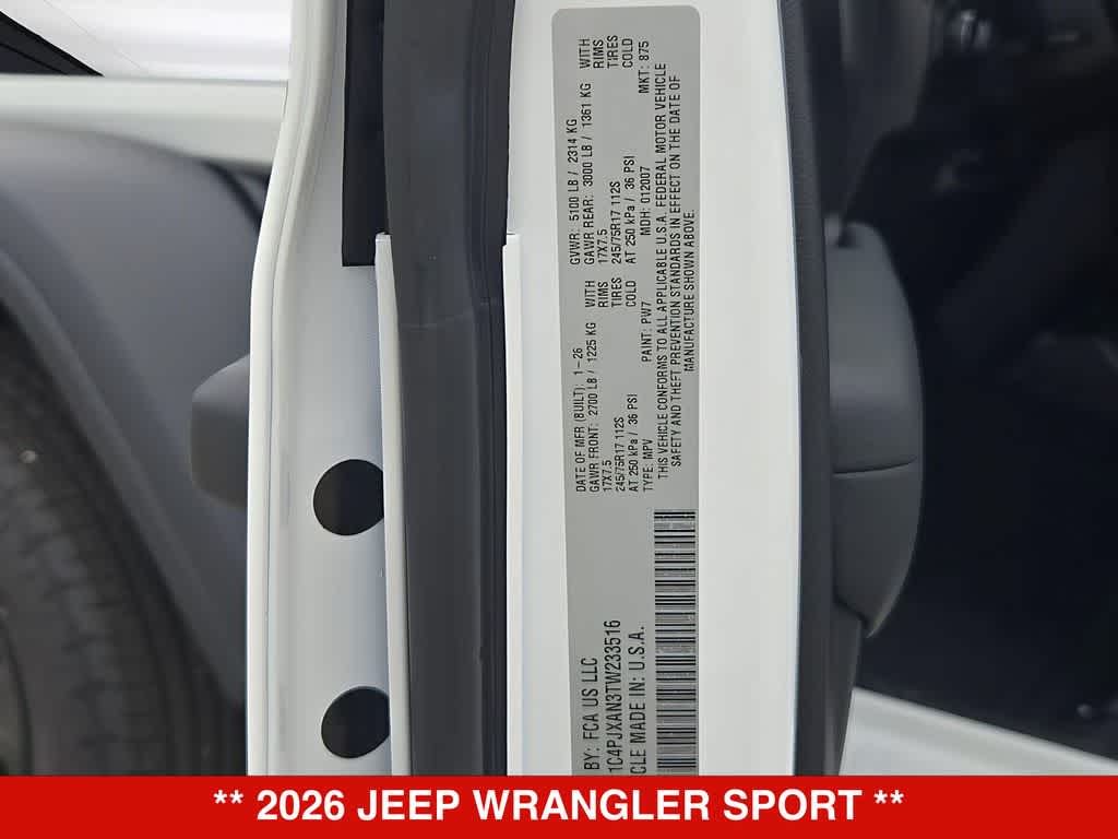 Thumbnail: 2026 Jeep Wrangler - 36