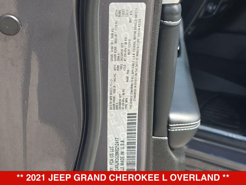 Thumbnail: 2021 Jeep Grand Cherokee L - 36