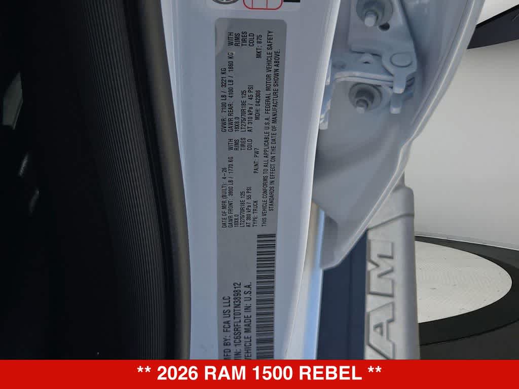 Thumbnail: 2026 RAM 1500 - 37