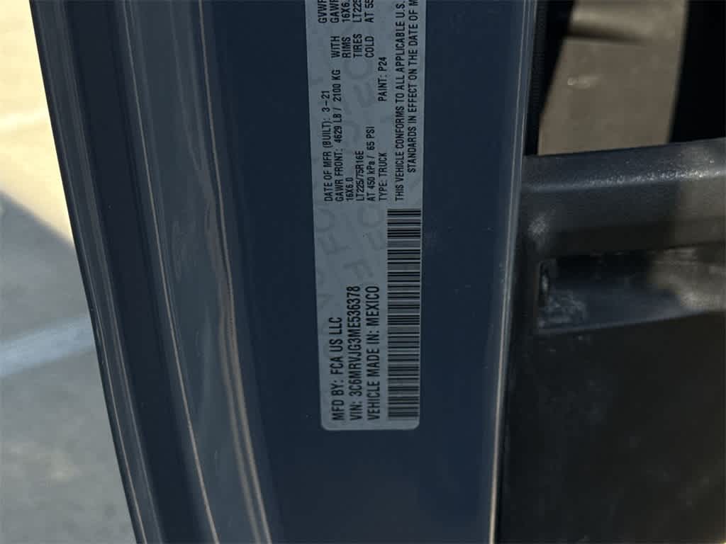 Thumbnail: 2021 RAM ProMaster - 22