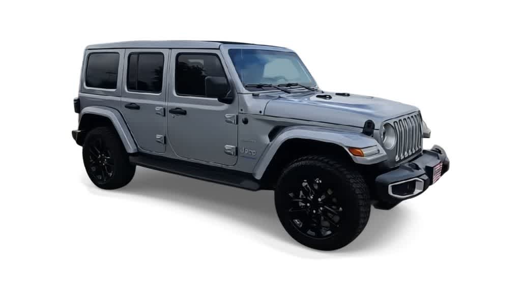 Used 2021 Jeep Wrangler Unlimited Sahara 4XE with VIN 1C4JJXP62MW705213 for sale in Fort Worth, TX