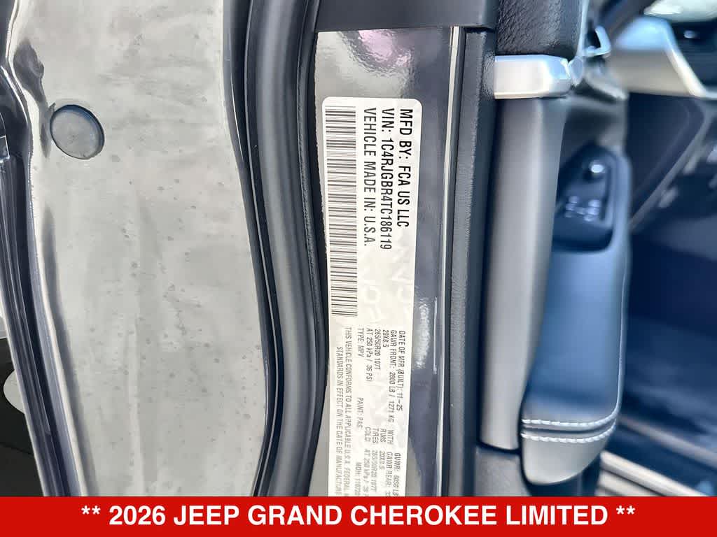 Thumbnail: 2026 Jeep Grand Cherokee - 26