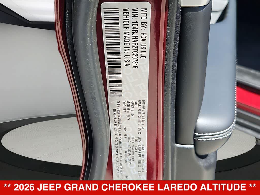 Thumbnail: 2026 Jeep Grand Cherokee - 38