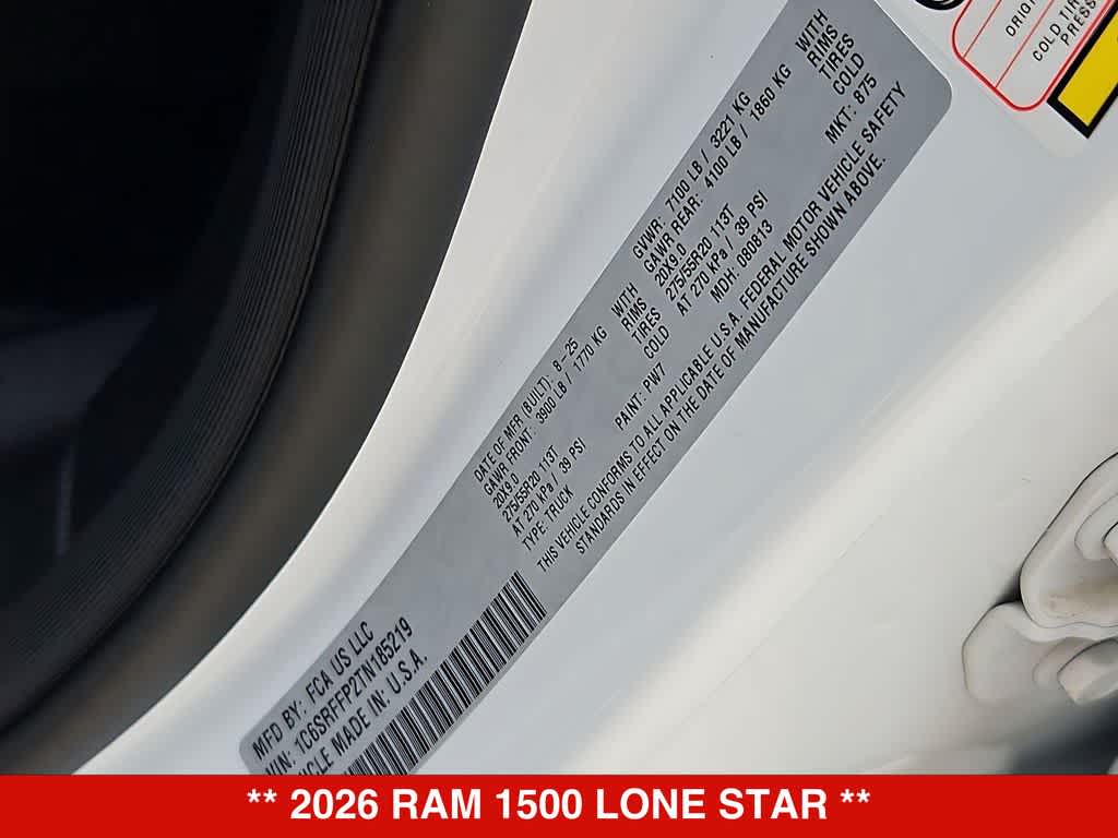 Thumbnail: 2026 RAM 1500 - 37