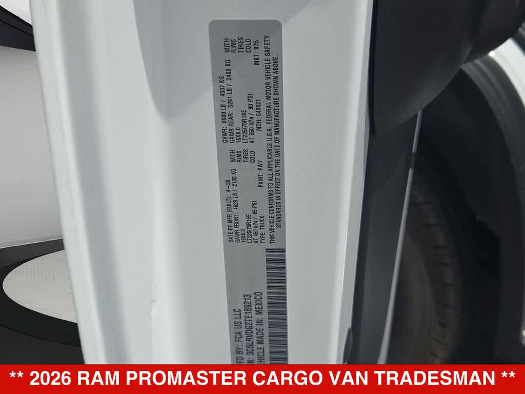 Thumbnail: 2026 RAM ProMaster - 30