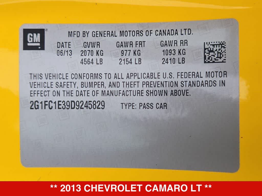 Thumbnail: 2013 Chevrolet Camaro - 34