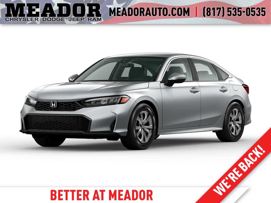 Used 2025 Honda Civic LX Sedan