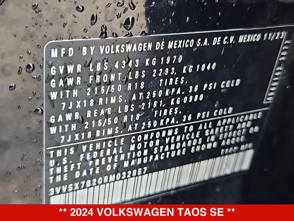 Thumbnail: 2024 Volkswagen Taos - 35
