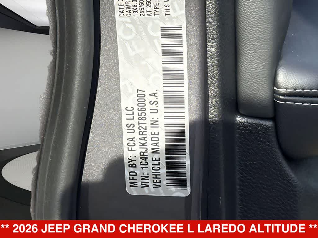Thumbnail: 2026 Jeep Grand Cherokee L - 25
