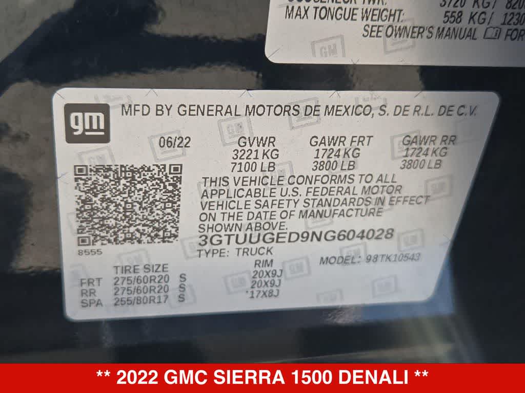Thumbnail: 2022 GMC Sierra 1500 - 37