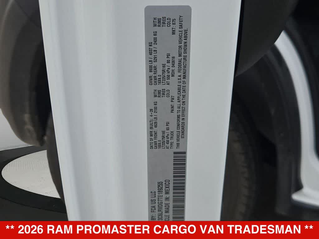 Thumbnail: 2026 RAM ProMaster - 30