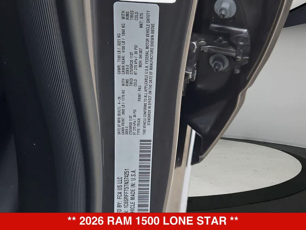 Thumbnail: 2026 RAM 1500 - 37