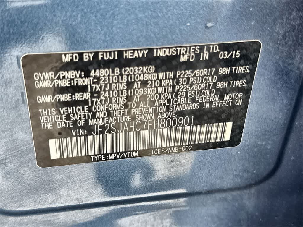 2015 Subaru Forester Limited 23