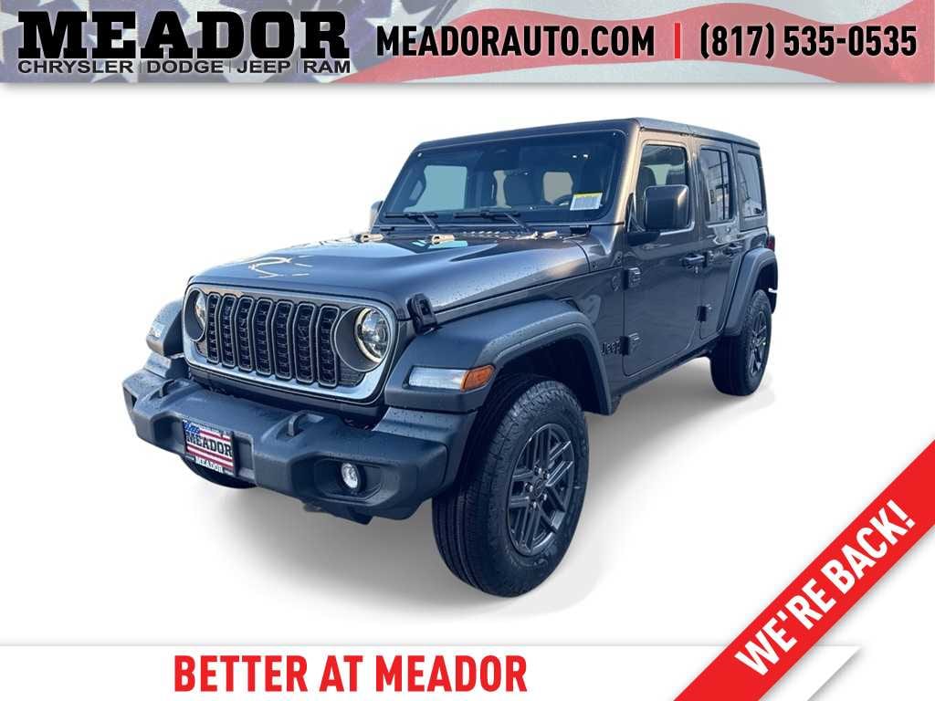 New 2026 Jeep Wrangler 4-DOOR SPORT S Sport Utility