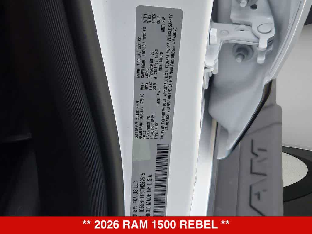 Thumbnail: 2026 RAM 1500 - 37